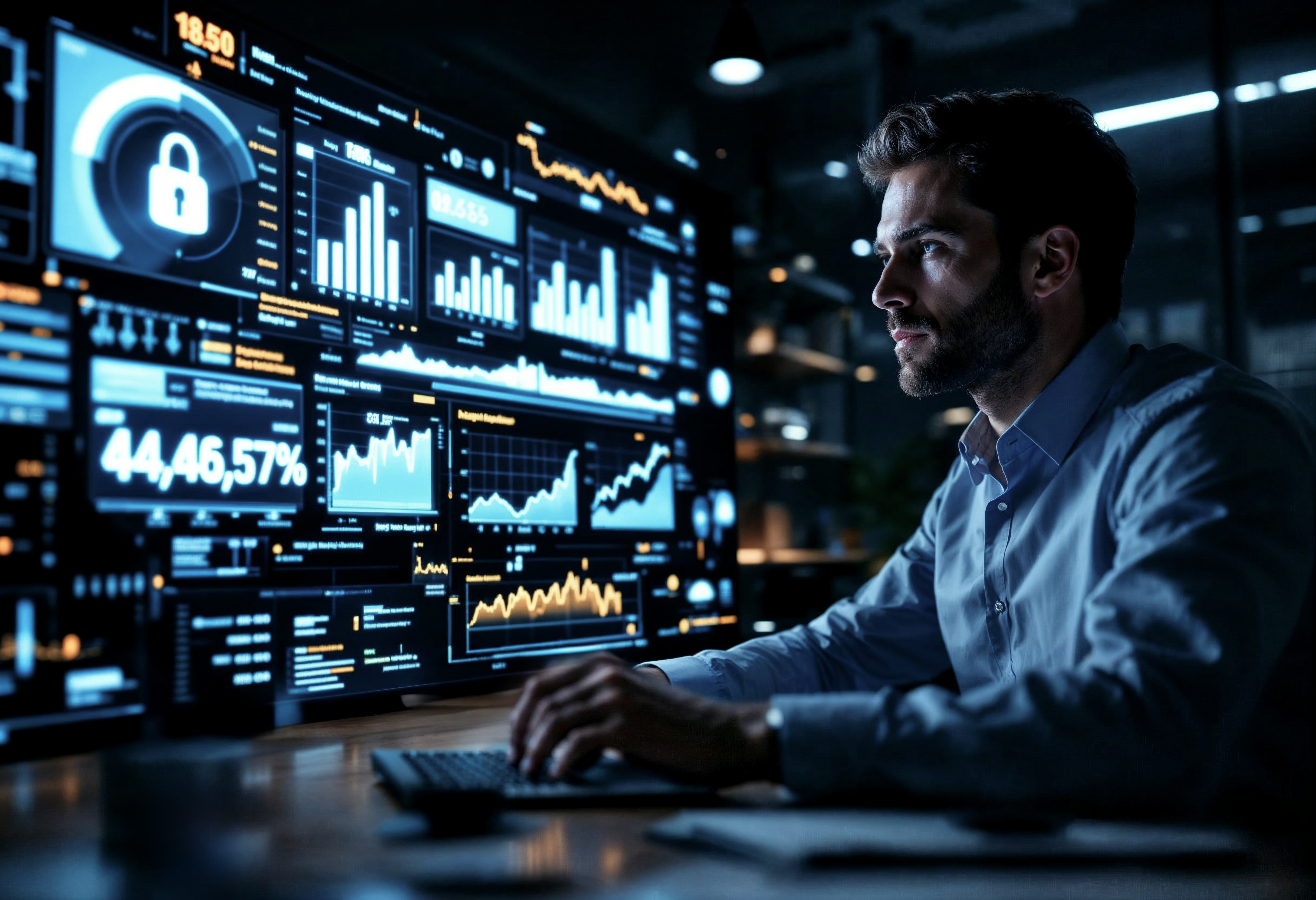 Cybersecurity Monitoring Dashboard